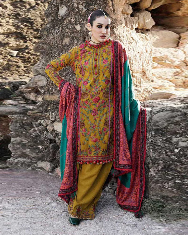 Hussain rehar on  Dhanak with Pashmina wool  shawl